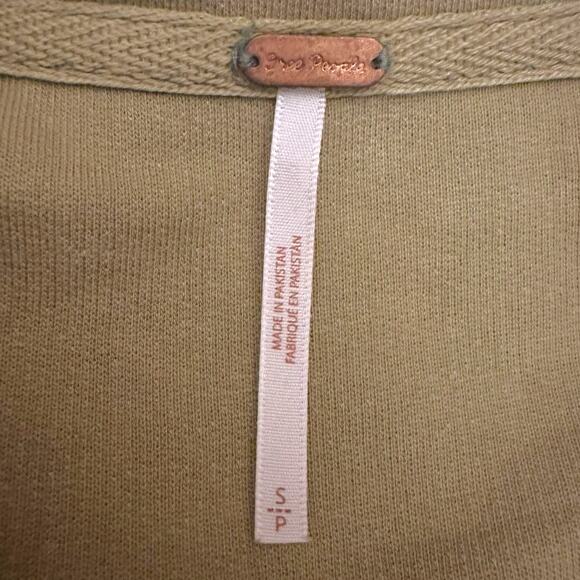 Free People Oversized Ruby Jacket in Jaded Shacket Grunge 90s Distressed Small - Picture 11 of 12